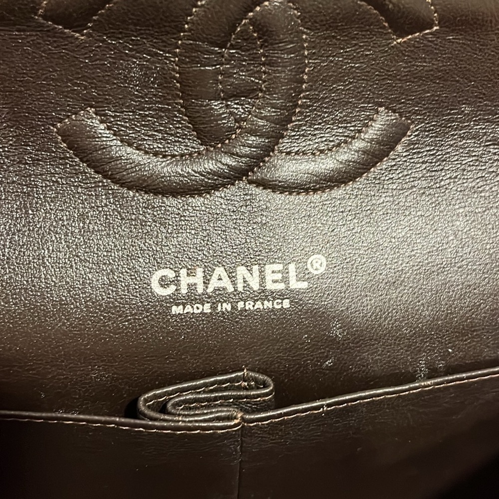 Chanel Double Flap Lambskin leather bag - Picture 7 of 14